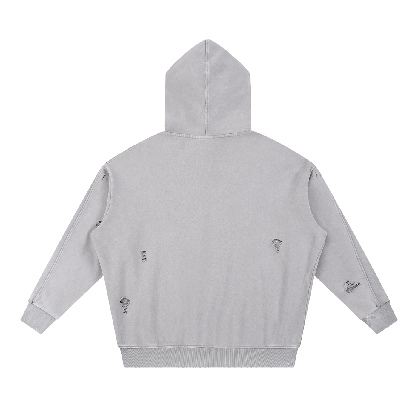 ACID WASH PANEL HOODIE